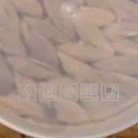 Контейнер круглый Доляна, пищевой, 500 мл, прозрачный, крышка зелёная