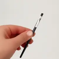 Кисть для макияжа, скошенная, 13(&plusmn; 1) см, чёрная