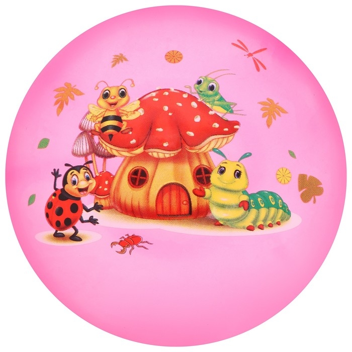 Мяч детский &laquo;Животные&raquo;, d=22 см, 60 г, цвет МИКС