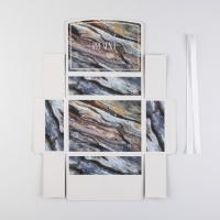 Коробка подарочная складная двухсторонняя, упаковка, &laquo;Мужская&raquo;, 16,5 х 12,5 х 5 см