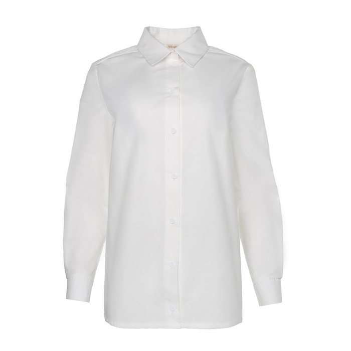 Рубашка женская MINAKU: Classic цвет белый, размер 46