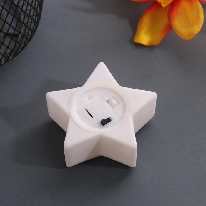 Ночник "Звезда" (Волшебная палочка) LED 3xLR1130 7х7х2,5см