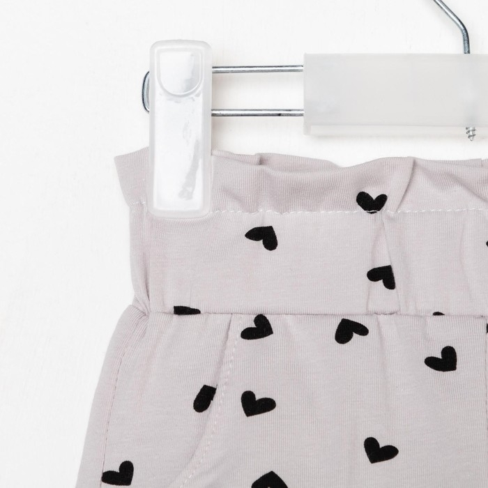 Шорты для девочки с рюшей KAFTAN "Unicorn", размер 34 (122-128)