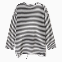 Лонгслив женский MINAKU: One Most Brand, тонкая полоска, ONESIZE Лонгслив женский MINAKU: One Most Brand, тонкая полоска, ONESIZE