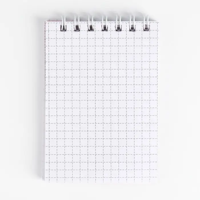 Блокноты в мягкой обложке А7, 40 л на гребне &laquo;Весна&raquo;