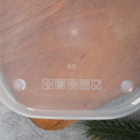 Ланч-бокс квадратный &laquo;Счастье в каждом дне&raquo;, 700 мл