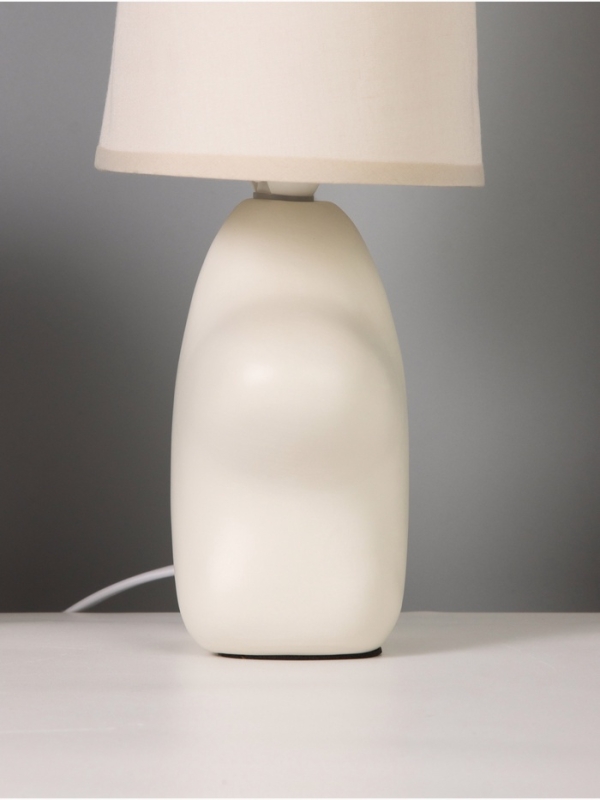 Лампа настольная "Звезда" 40Вт Е14 бежевый 12х19х29см