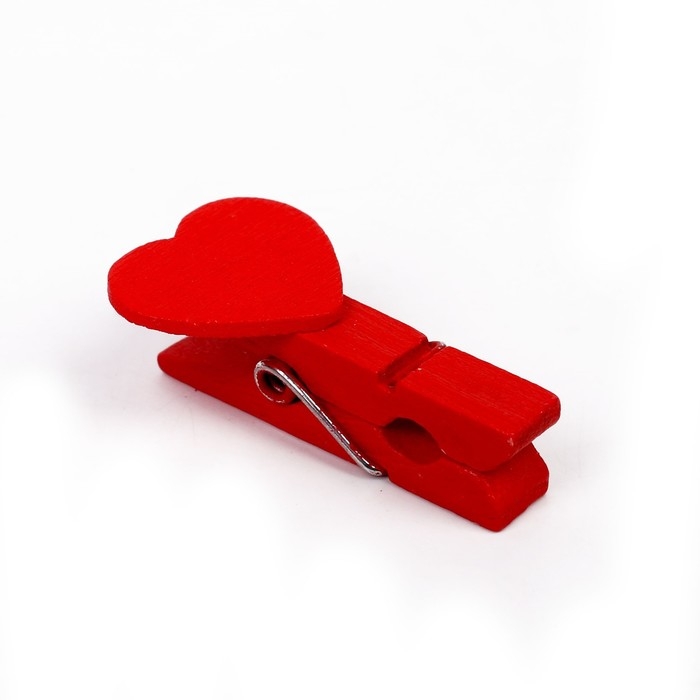 Набор декоративных прищепок &laquo;Сердечки&raquo; набор 20 шт.