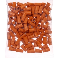 Соеденительный изолирующий зажим для проводов СИЗ-3, 2.5-5.5 мм, оранжевый, набор 100 шт