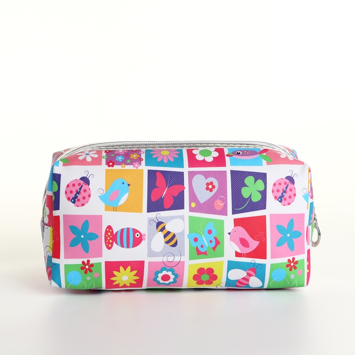 Косметичка на молнии, цвет разноцветный Косметичка на молнии, цвет разноцветный