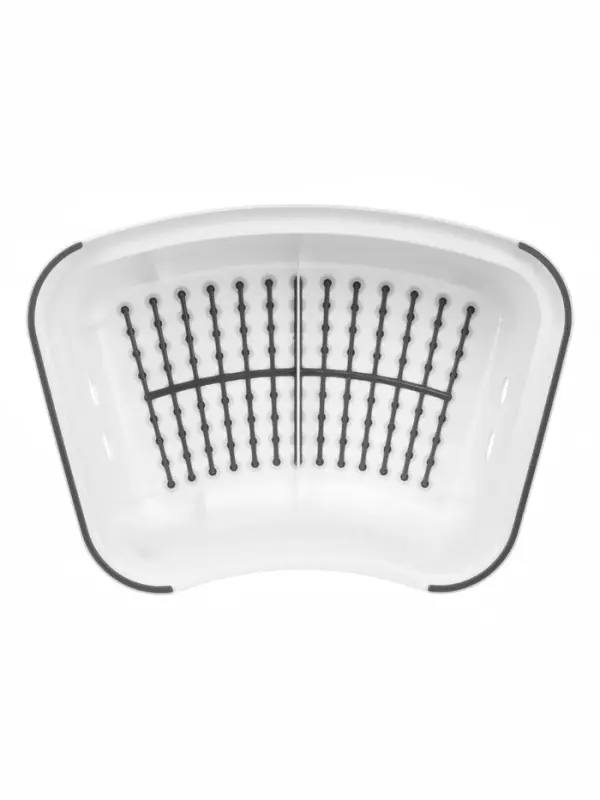 Подставка детская, антискользящая., цвет белый/серый