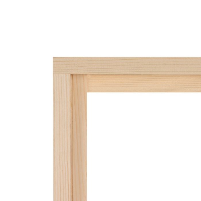 Дверной блок для бани, 190&times;70см, из сосны, на клиньях, массив