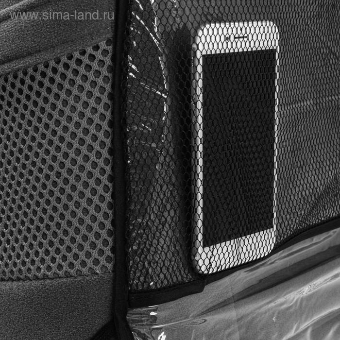 Накидка-органайзер TORSO, на переднее сиденье, 60×43 см, пленка Накидка-органайзер TORSO, на переднее сиденье, 60×43 см, пленка