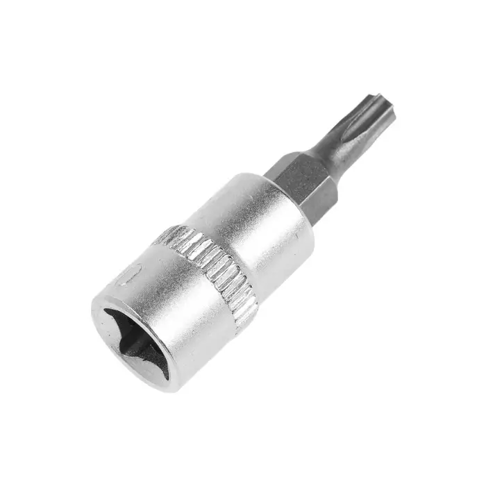 Головка с битой ТУНДРА, под квадрат 1/4", Т20, CrV