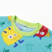 Пижама для мальчика "Монстры", цвет голубой, рост 104 Пижама для мальчика "Монстры", цвет голубой, рост 104