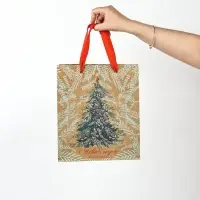 Набор пакетов крафтовых &laquo;Новогоднее поздравление&raquo;