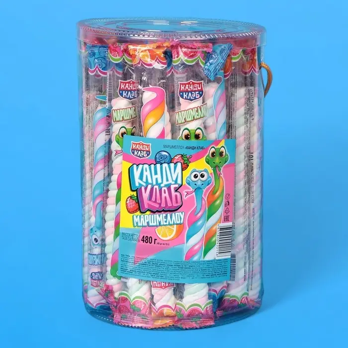 Маршмеллоу "Канди Клаб", ассорти, 10 г