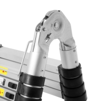 Стремянка-лестница телескопическая ТУНДРА, раскладная, алюминиевая, 1.6 х 1.6 м Стремянка-лестница телескопическая ТУНДРА, раскладная, алюминиевая, 1.6 х 1.6 м