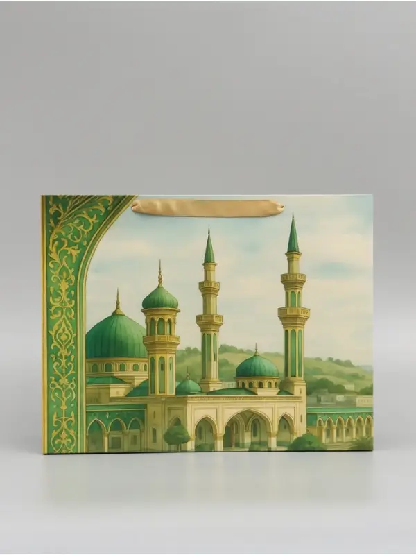 Пакет подарочный, упаковка &laquo;Священный праздник&raquo;, L, 31 &times; 40 &times; 11,5 см