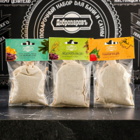 Набор для бани подарочный "Настоящим банным царям. Царь, Царица" (14 в 1) Набор для бани подарочный "Настоящим банным царям. Царь, Царица" (14 в 1)