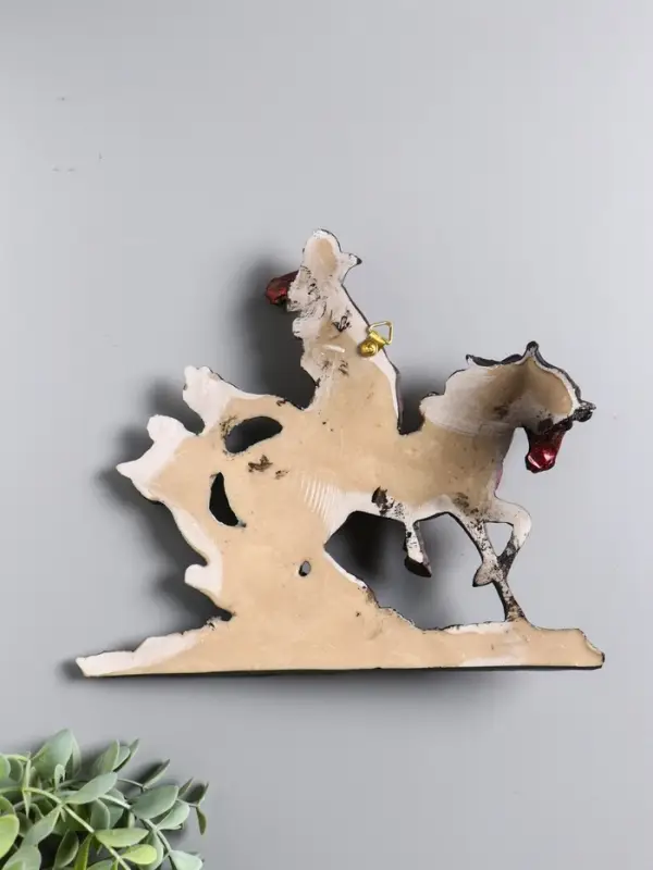 Панно "Две лошади" 22х19х4 см