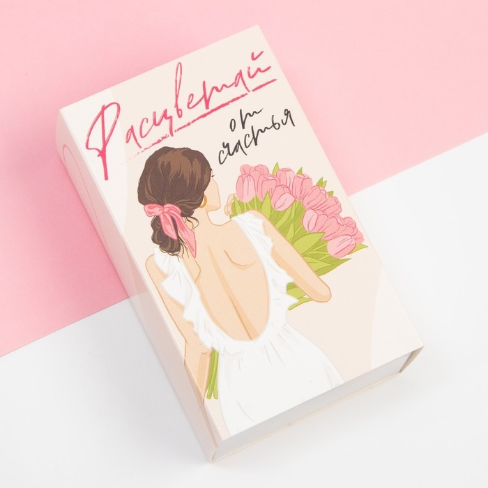 Набор женских носков KAFTAN "Расцветай&ldquo; 2 пары, размер 36-39 (23-25 см)