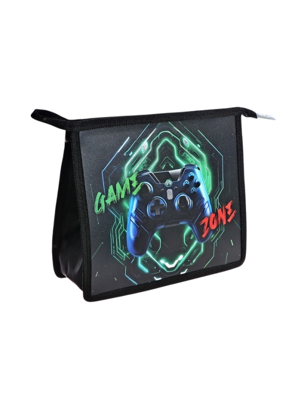 Папка для тетрадей А5, 243x200x80 мм, deVENTE "Gamer", молния сверху, пластиковая, для мальчика