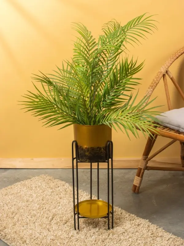 Кашпо на подставке "Хани" железо 18х18х56 см