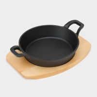 Сковорода чугунная Magma &laquo;Далат&raquo;, 25&times;18&times;4 см