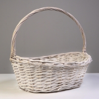 Корзина плетеная, 45 х 35 х 17/13/40 см, ива Корзина плетеная, 45 х 35 х 17/13/40 см, ива