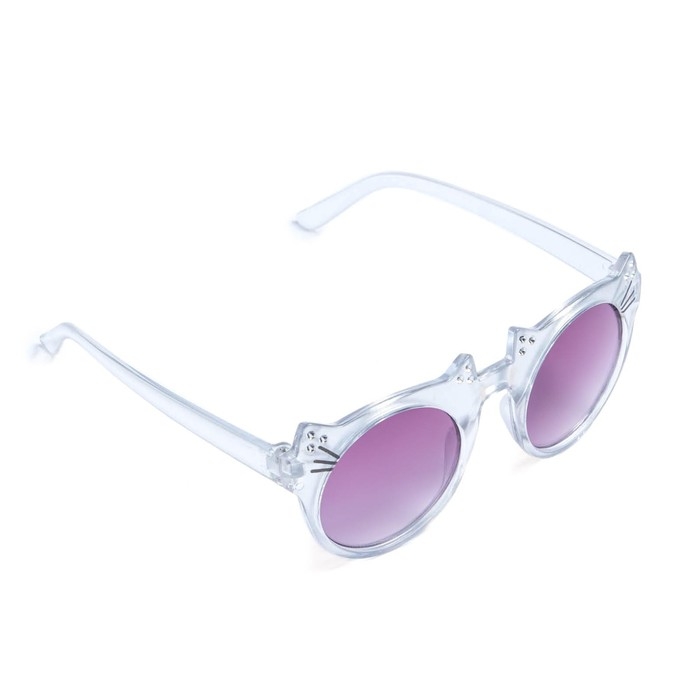 Очки солнцезащитные детские OneSun, uv 400, линза 4.8х5 см, ширина 13 см, дужка 13 см, микс   553904