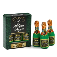 Шоколадные фигурки &laquo;С новым годом: шампанское&raquo;