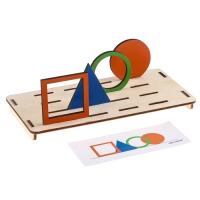 Головоломка. Повтори по образцу &laquo;Фигуры&raquo;