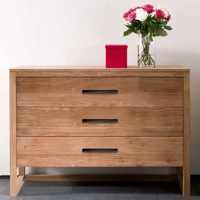 Ручка-скоба мебельная ТУНДРА STANDART, м/о 128 мм, цвет черный