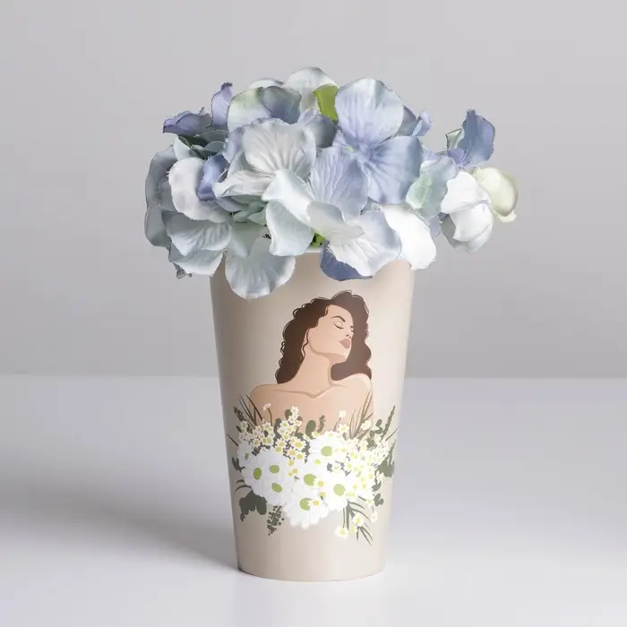 Стакан для цветов &laquo;Ромашки&raquo;, 350 мл