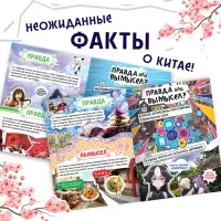 Книга &laquo;Правда или ложь. 24 факта о Китае&raquo;, А5, Аниме