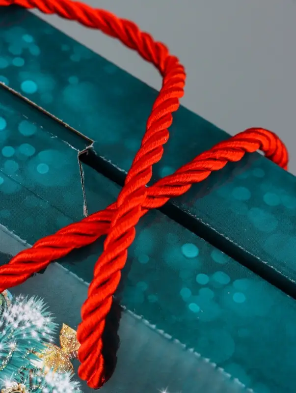 Коробка подарочная складная "МалаХит" 23 х 10 х 22 см