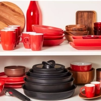 Набор посуды со съемной ручкой Ingenio Exception Noir