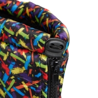 Сапоги женские комбинированные с фиксатором, демисезон, с цветным рисунком, до -15&deg;, С-35.354, размер 39