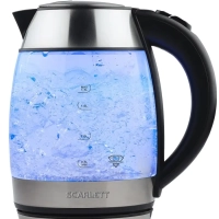 Чайник электрический стеклянный с подсветкой 1,7л