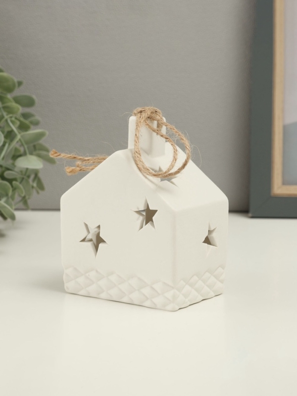 Фигура с подсветкой "Домик" 8,5х8,5х11см