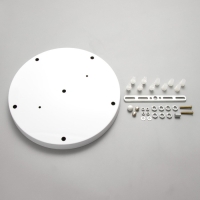 Основание для светильника "Круг-5" белый 29,5х29,5х2,5см