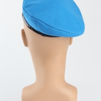 Берет военного, цвет голубой