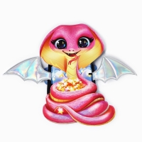 Заколки ушки новогодние «Волшебная змейка», на Новый год, 1 х 5 х 9 см Заколки ушки новогодние «Волшебная змейка», на Новый год, 1 х 5 х 9 см