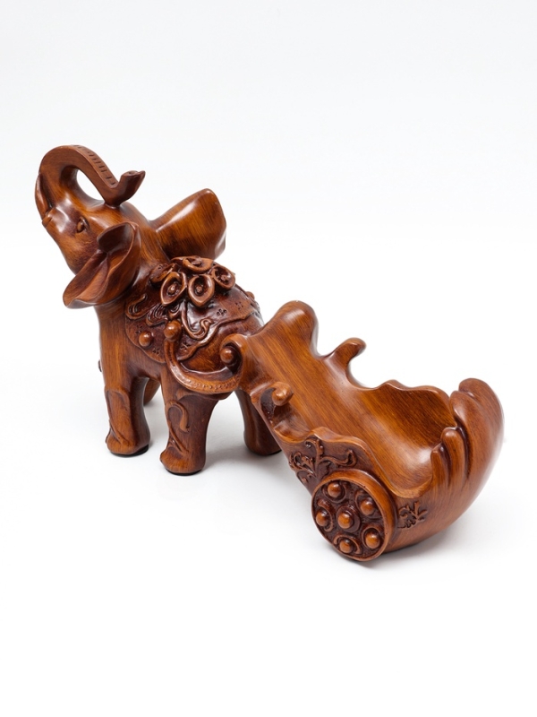 Подставка для бутылки "Слон" под дерево, 34х13х20см