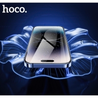 Защитное стекло Hoco для Iphone 15 Pro, Full-screen, 0.4 мм, полный клей