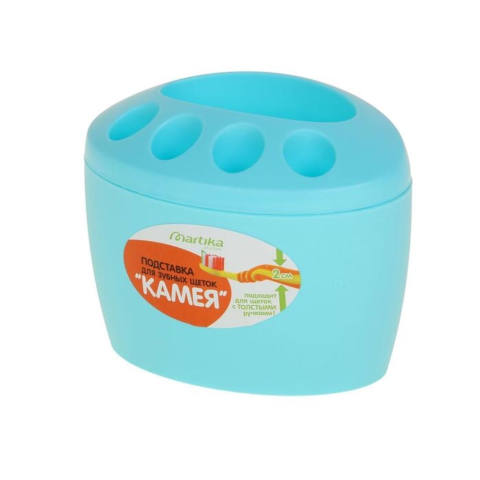 Подставка для зубных щёток &laquo;Камея&raquo;, цвет МИКС