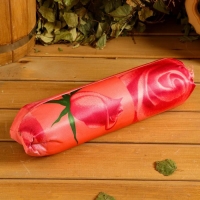 Валик с лавандой и стружкой можжевельника, сувенирная, 10&times;28 см, микс