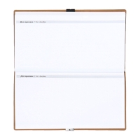 Еженедельник датир 2025г 175х95мм мягк обл иск кож 64л ESCALADA, бл тис, бл 70 г/м&sup2;,бежевый