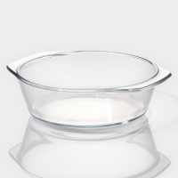 Кастрюля из жаропрочного стекла для запекания Доляна «Фуэго», 3 л, 30,8×26,7×12 см, с крышкой Кастрюля из жаропрочного стекла для запекания Доляна «Фуэго», 3 л, 30,8×26,7×12 см, с крышкой